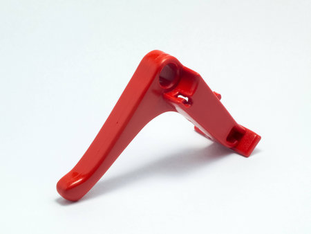 brushcutter accelerator triggerの写真素材