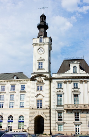 Yablonofski Palace in Warsaw, Polandの写真素材