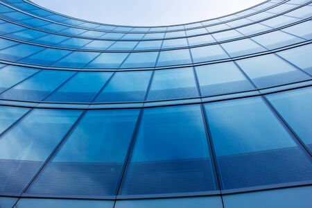 wall of modern buildingの写真素材