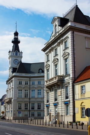 Yablonofski (Jablonowskich) Palace (former city hall) in Warsaw, Polandの写真素材