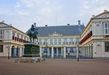 Royal Palace of The Netherlands in The Hagueのeditorial素材
