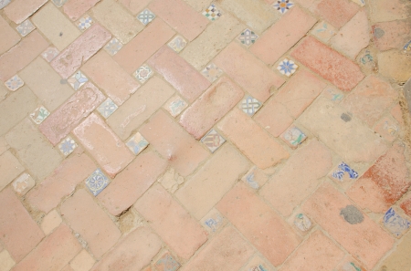 Mosaic at street,  Seville, Spain