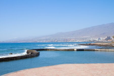 Las Americas and south coast of  Tenerife, Spainの写真素材