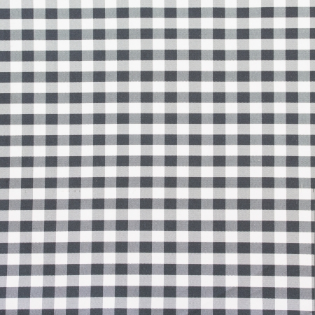 black and white checkered fabric closeup , tablecloth textureの写真素材