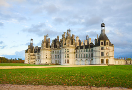 Chambord castle  in the Loire Valley (val de Loire),  Franceのeditorial素材