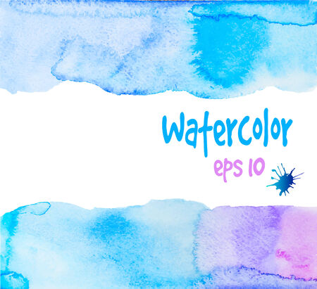 watercolor frameのイラスト素材