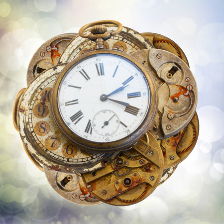 time conceptの写真素材