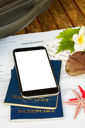 travel documentsの写真素材