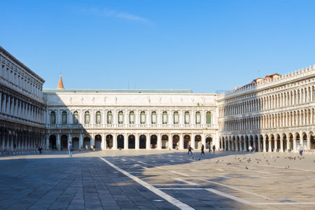 Square San Marco, Venice, Italyのeditorial素材