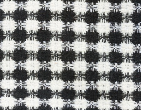 Macro texture of back and white tweed backgroundの写真素材