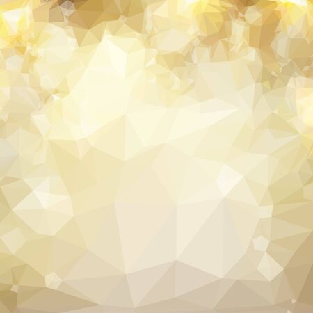 Low poly illustration chrismas golden and silver background with bright fire sparkles and lightsのイラスト素材