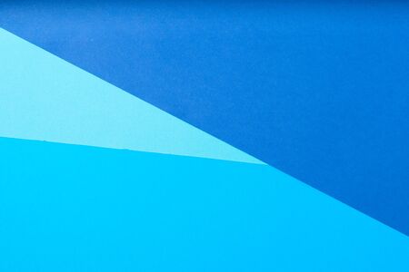 abstract modern paper background in classic blue colorの写真素材