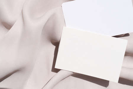 Gray silk styled stock sceneの写真素材