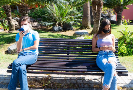 Social distancing concept