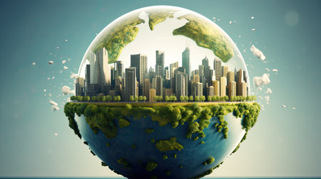 Esg green energy and sustainable industry