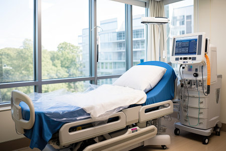 MRY machine at hospital roomの素材