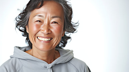 Portrait of Senior asian womanの素材