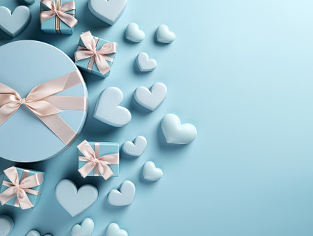 Mothers day or Valentines day backgroundの写真素材