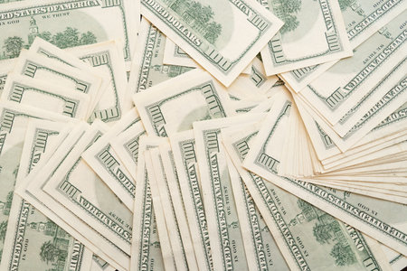 Usa dollars bills money abstract backgroundの写真素材