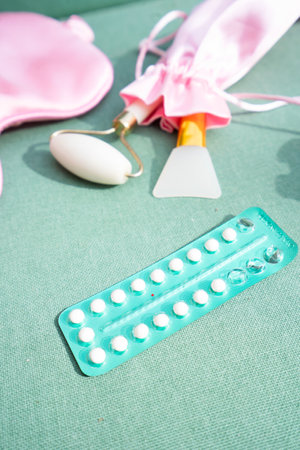 21-day oral contraceptive pills, birth control and pregnancy planning concept