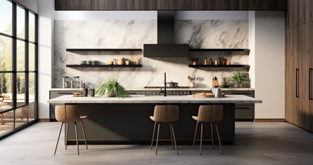 big modern kitchen farmhouse styleの素材