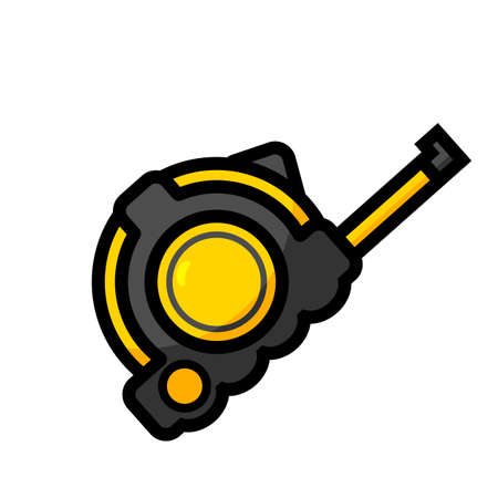meter building tool industry cartoon vector illustrationのイラスト素材
