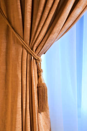 Luxury curtainの写真素材