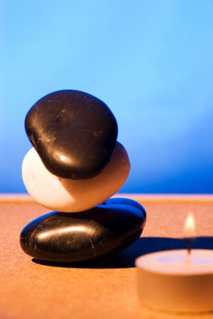 Stone towerの写真素材