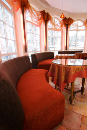 Classic restaurant interiorの写真素材