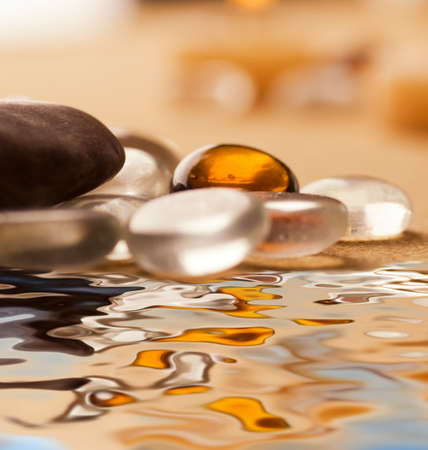 Spa still life (shallow Dof)の写真素材