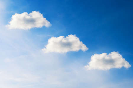 Beautiful cloudy skyの写真素材