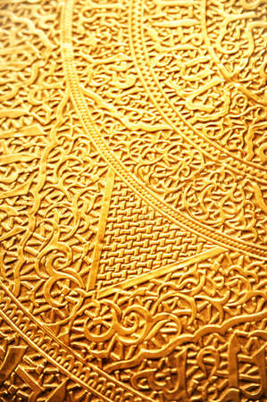 Abstract golden backgroundの写真素材