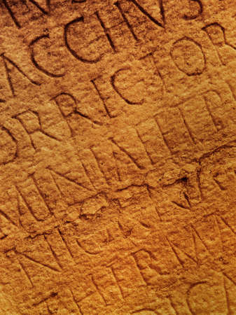 Roman letters textureの写真素材