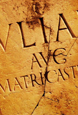 Roman letters textureの写真素材