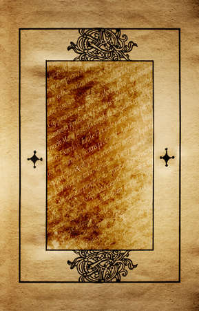 Antique pageの写真素材