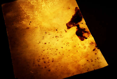 Grungy old pageの写真素材