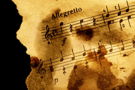 Grungy musical backgroundの写真素材