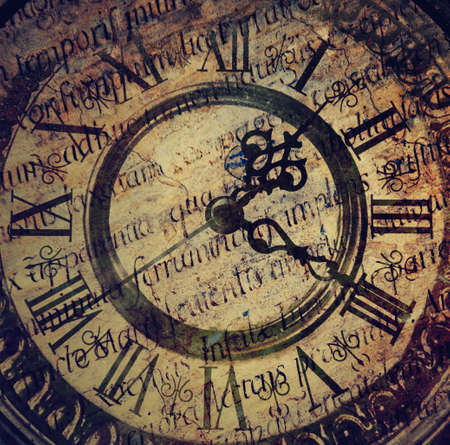 Old antique clock