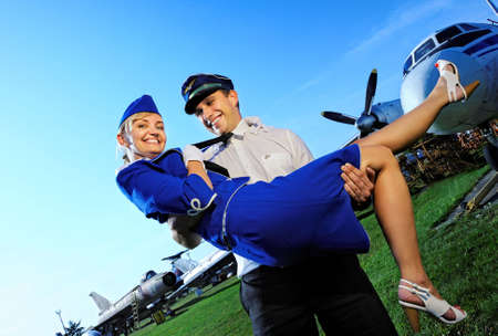 Cabin crew couple