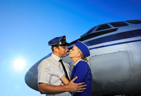 Cabin crew couple