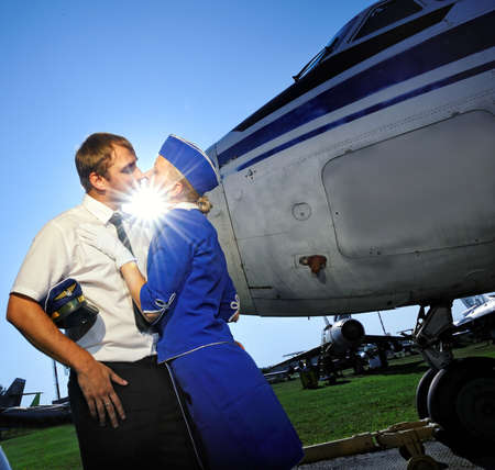 Cabin crew couple