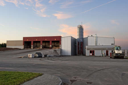 Picture of a factory background