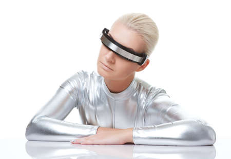 Beautiful cyber woman 

の写真素材