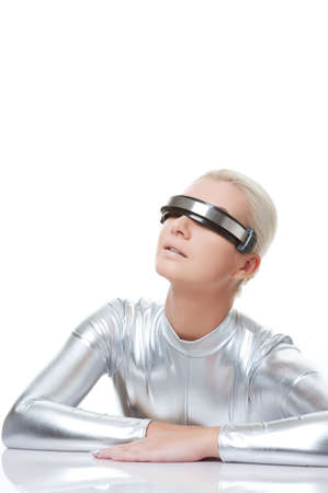 Beautiful cyber woman 

の写真素材