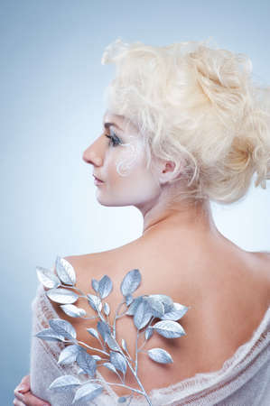  Snow queen with a magic twig
の写真素材