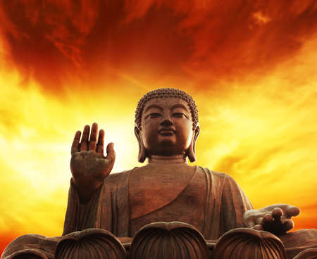 Statue of buddhaの写真素材