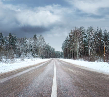 Beautiful winter scenicの写真素材