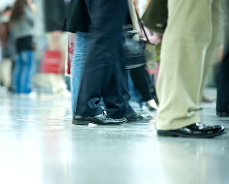 Moving crowd. motion blur 
の写真素材