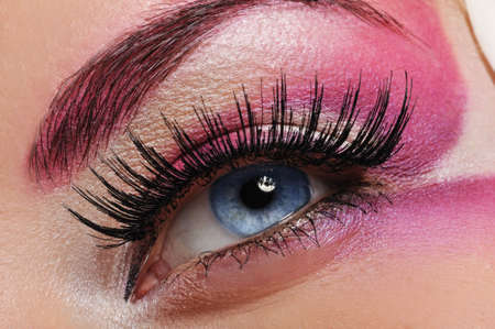  Make-up of a beautiful woman eye の写真素材