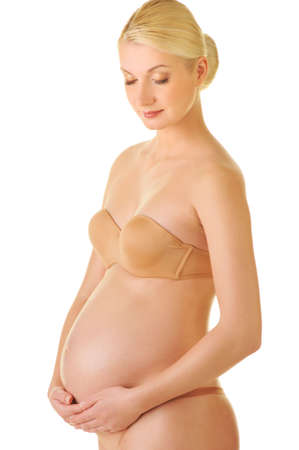 Beautiful pregnant woman の写真素材